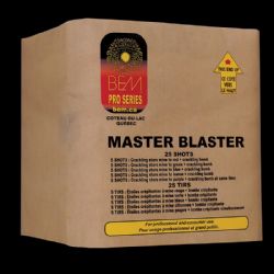 FEUX D'ARTIFICE - MASTER BLASTER (25 SHOTS)